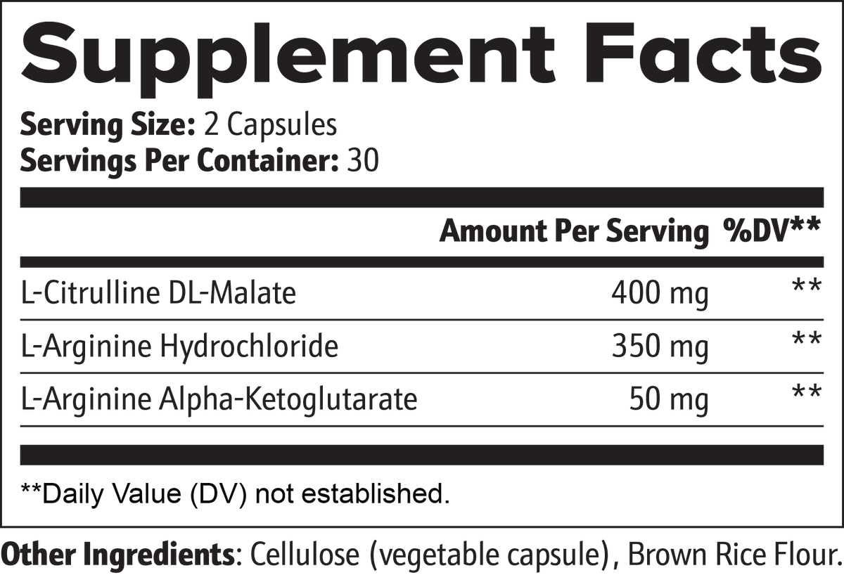 Nitric Oxide Blood Booster
