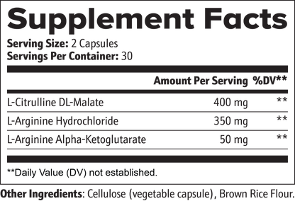 Nitric Oxide Blood Booster